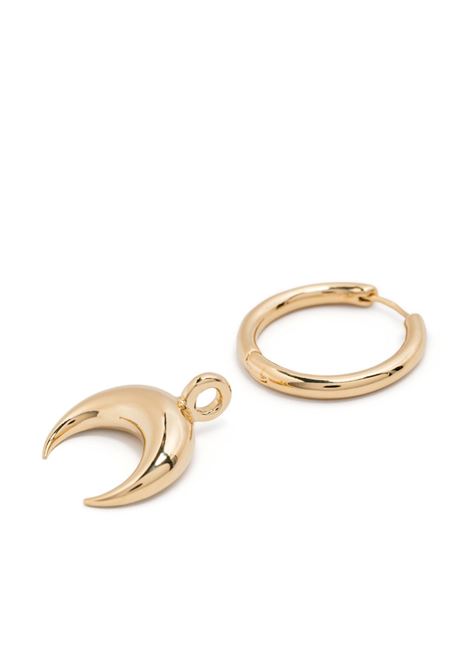 hoop moon earring woman gold MARINE SERRE | UJW077A RMET0002MT51